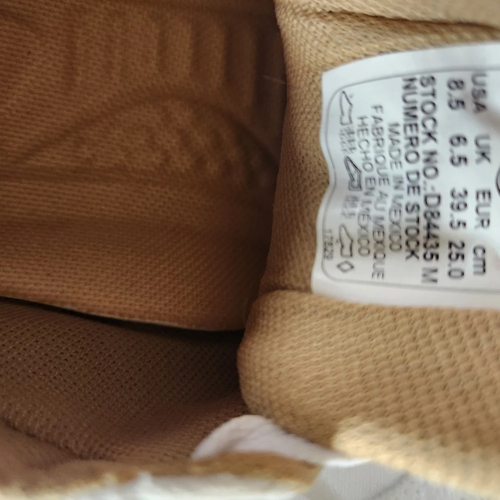 Harley Davidson White Canvas Sneakers with Tan Accents. Canvas Is Clean And Inta - Picture 8 of 12